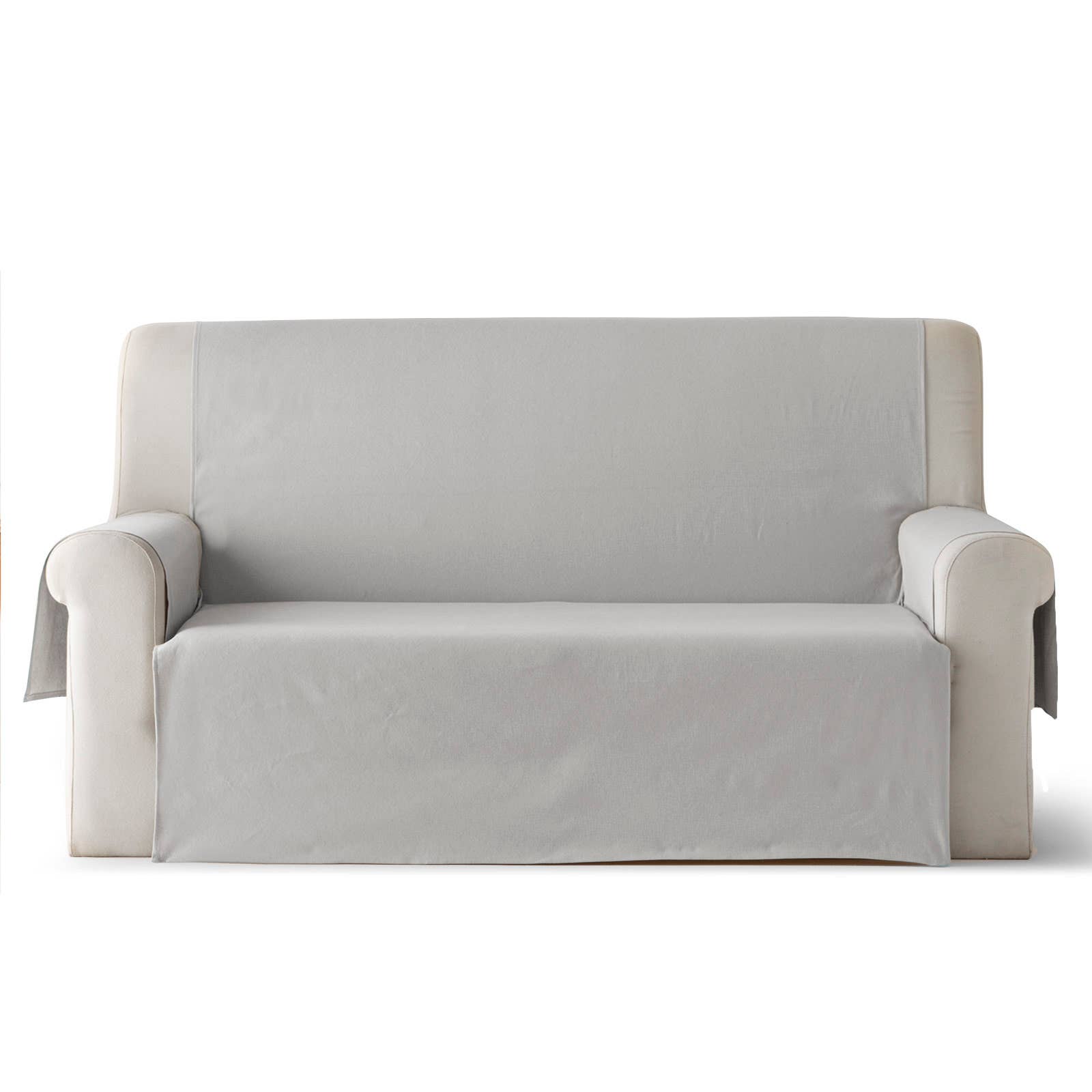 GAMUSI - Wholesale Chair/Sofa Slipcover - Smooth cotton plain sofa cover ALICANTE23
