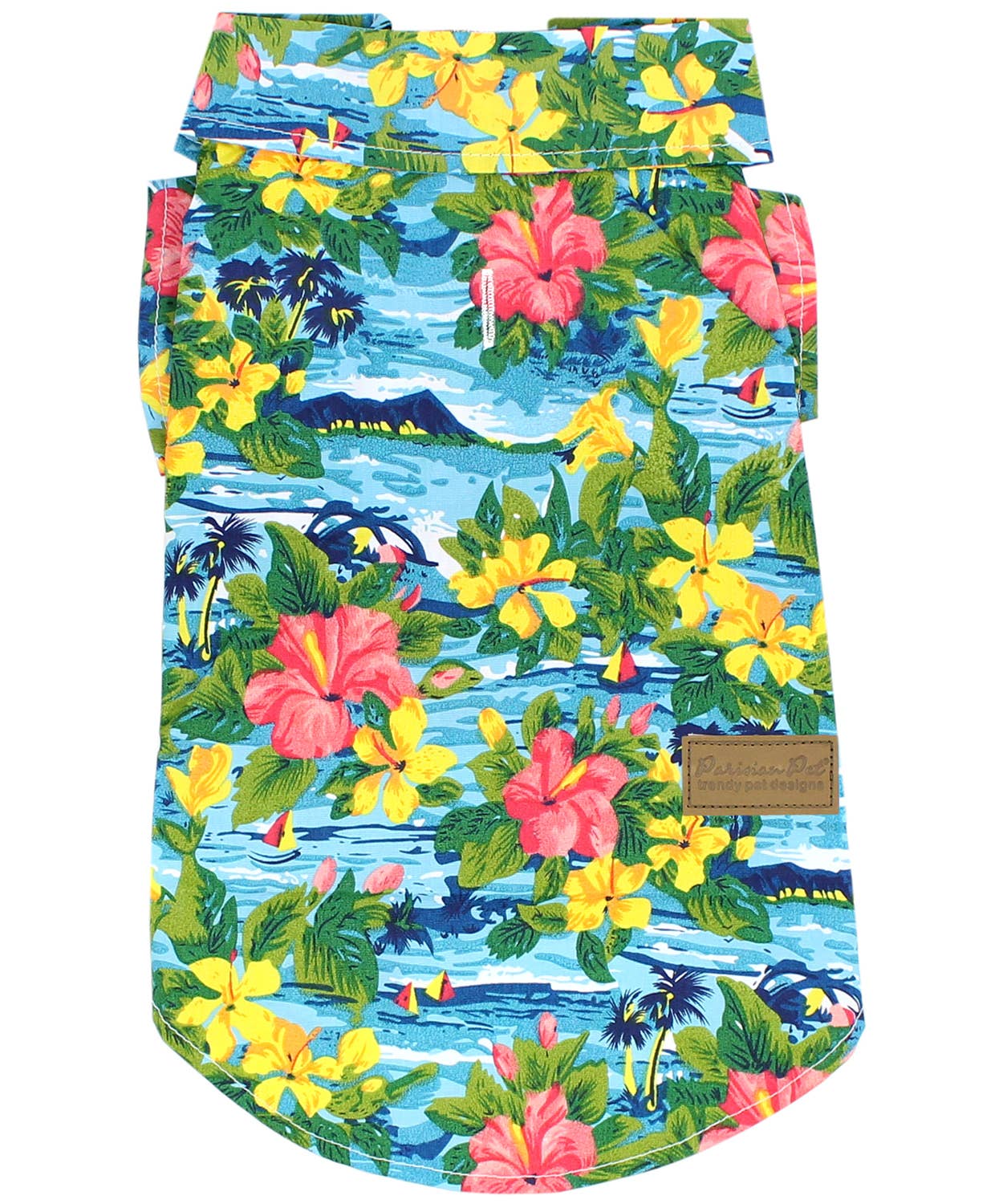 Parisian Pet® - Wholesale Pet carrier – Cat/dog - Hawaiian Camp Shirt – Vibrant Summer Dog Apparel