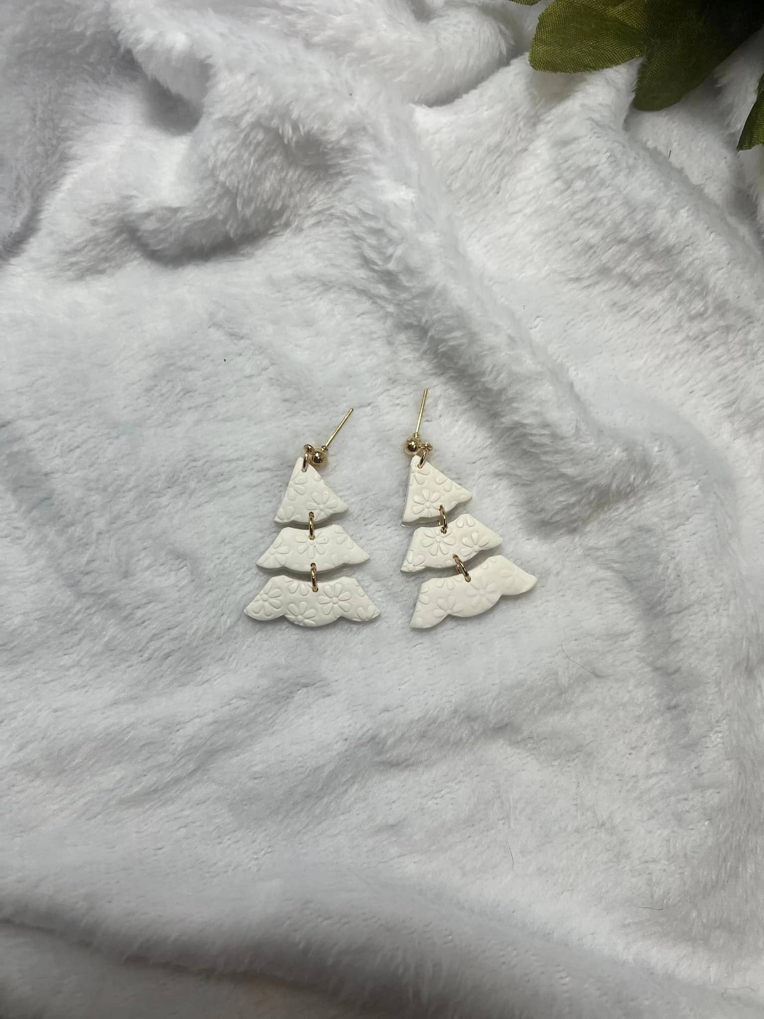 Watch Me Bloom – Brincos de argola por atacado – Brincos Argila Polímero Boho Christmas Argila1