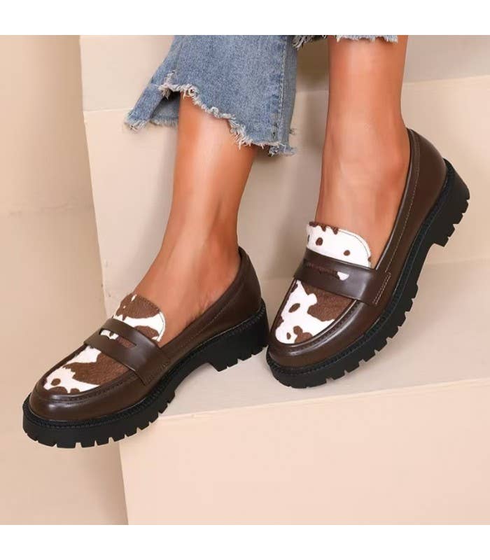 SWEET MAGIC SHOES & BAGS - Wholesale Loafers - Women's - MOCCASIN SHOE FAUX LEATHER