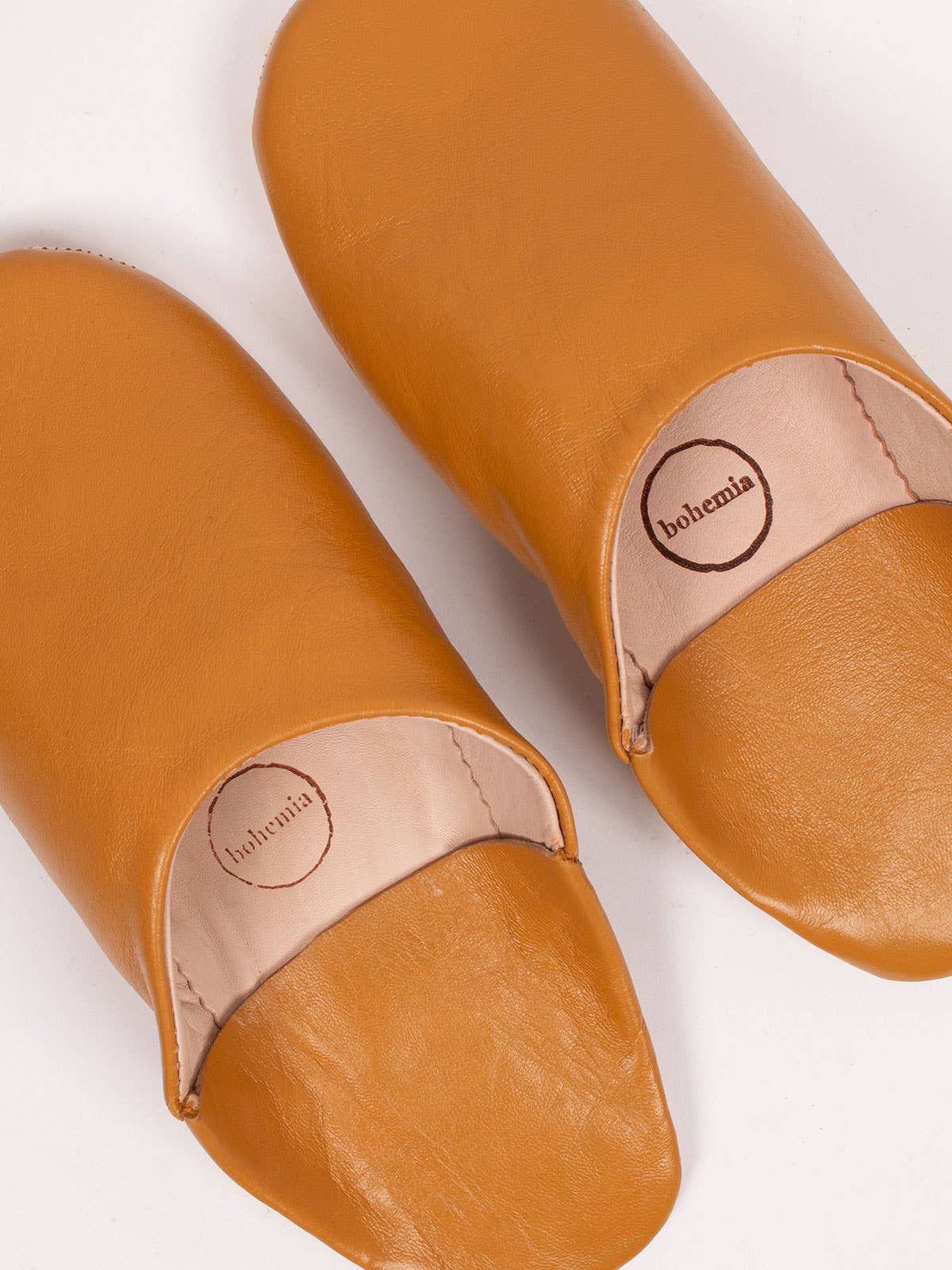 Bohemia Design [now closed] - Vente Chaussons – homme - Pantoufles Babouche Marocaines pour hommes, ocre3