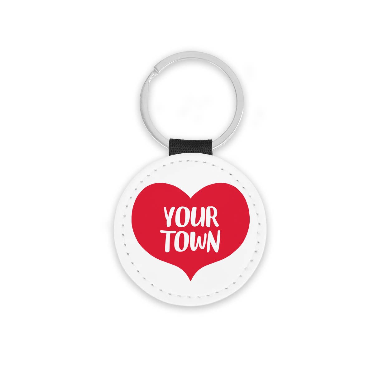 Rock Scissor Paper - Wholesale Keychain – Women's - Personalized City Key Chain Big Heart8