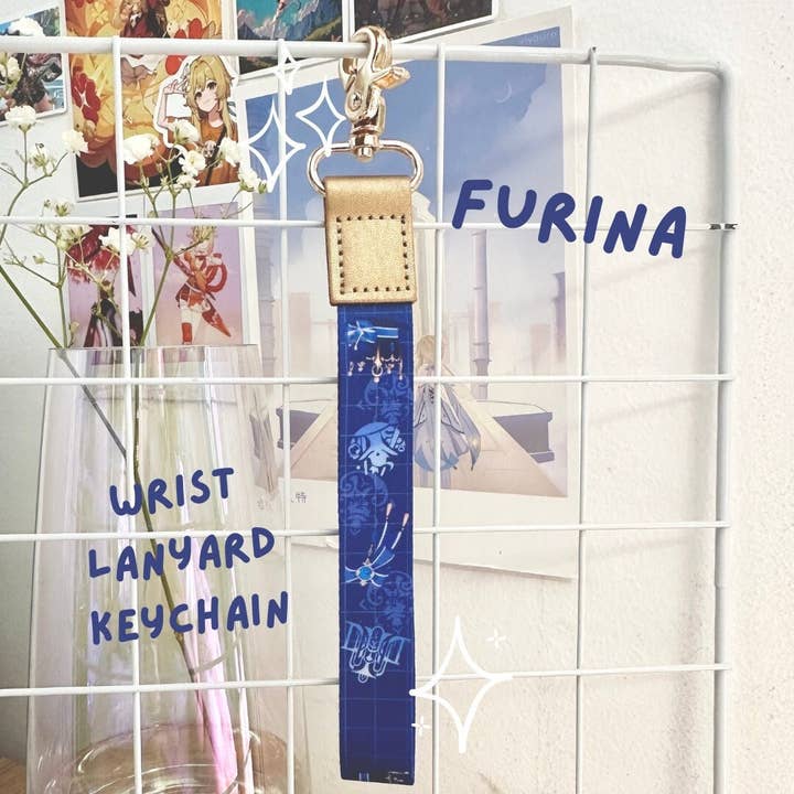 Llavero de muñeca de cuero Furina Focalors para venta al por mayor de Studio Ayu