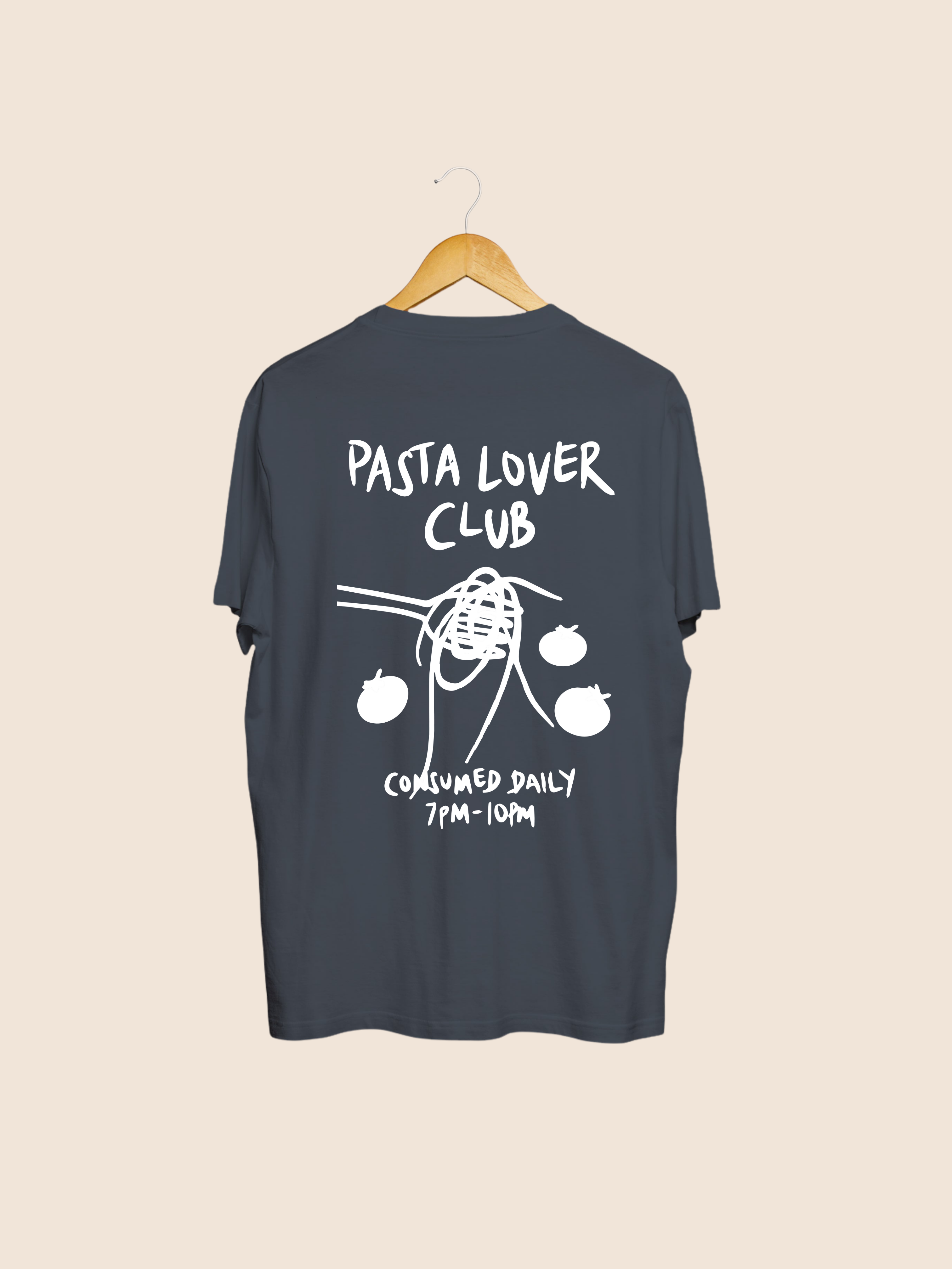 SNOC - Venta al por mayor Camiseta serigrafiada - Unisex - CAMISETA PASTA LOVER CLUB9