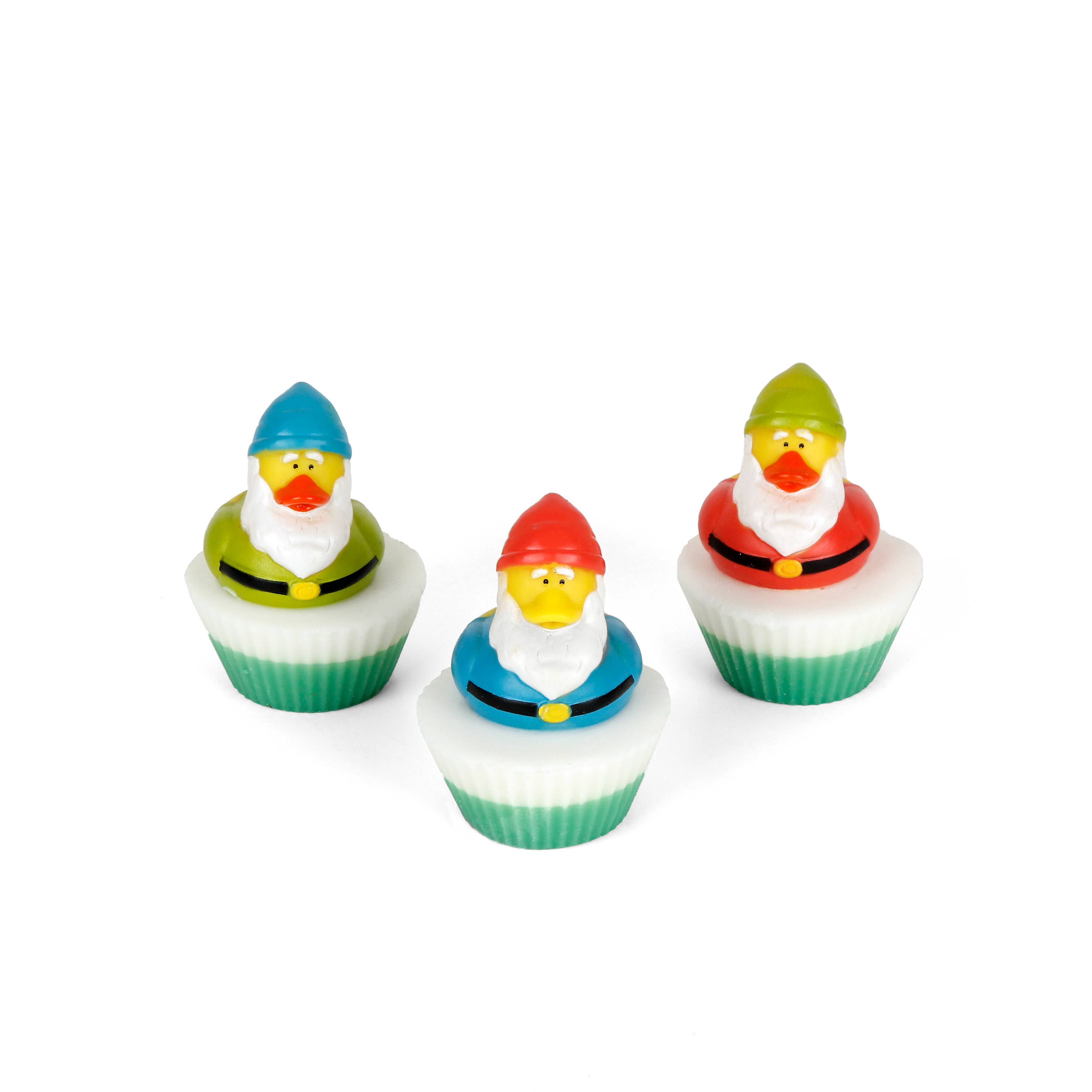 Olliepop - Wholesale Bar Soap - Handmade Rubber Ducky Soaps (Gnomes)