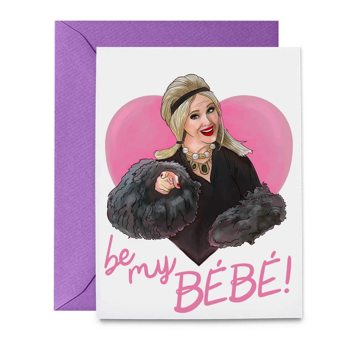 Hello Harlot - Wholesale Love Card - Moira Be My Bebe Card0