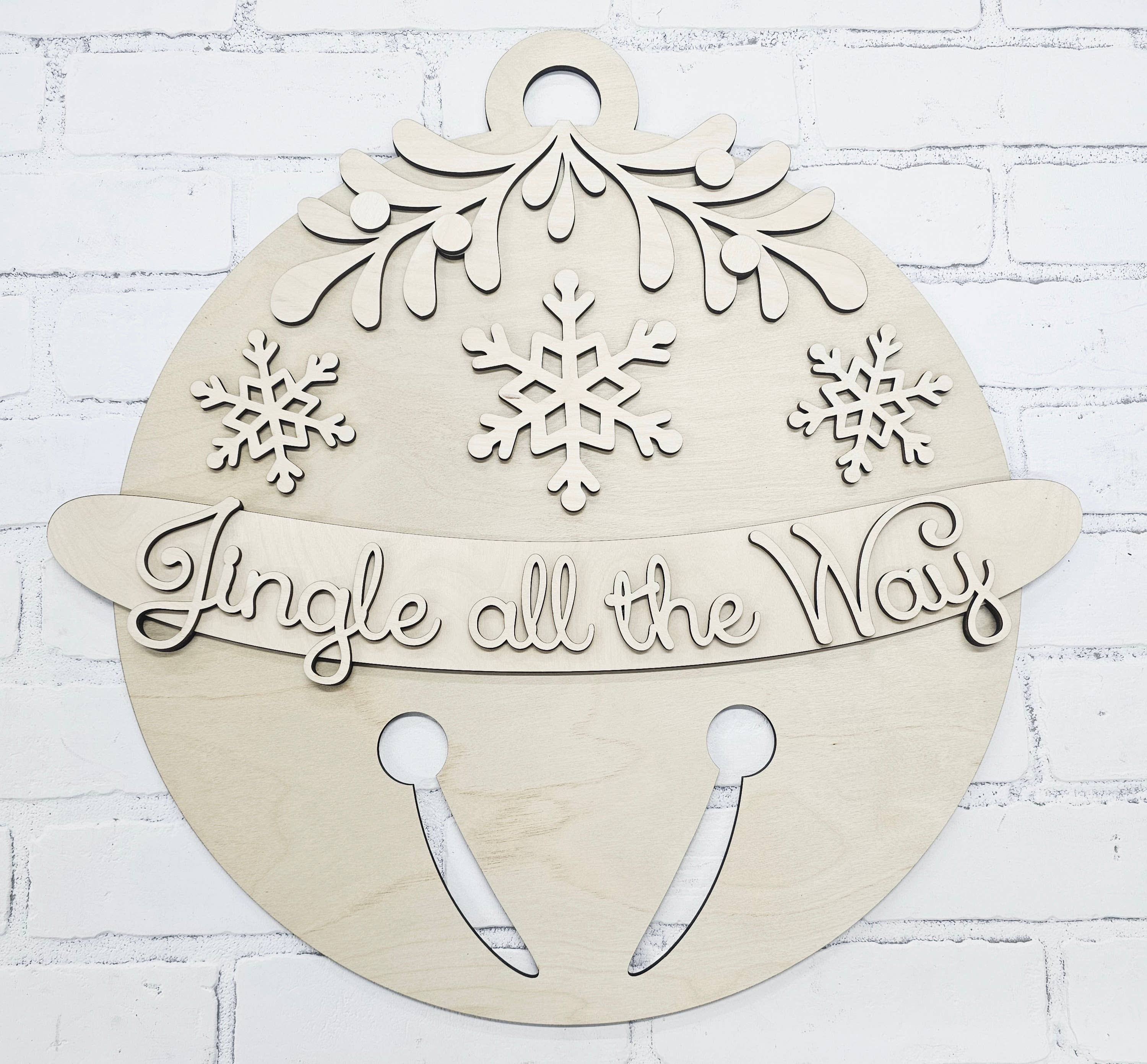 Teal Moon Creations - Wholesale DIY Craft Kit - DIY Jingle Bell Door Hanger5