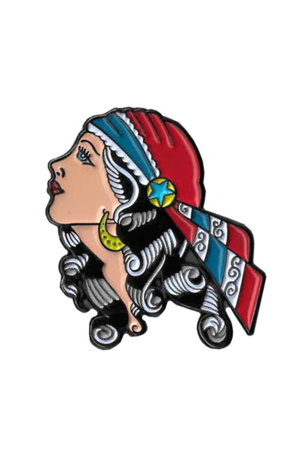 Sunshine Joy - Wholesale Lapel Pin/Button - Esmerelda Enamel Pin 1.5"