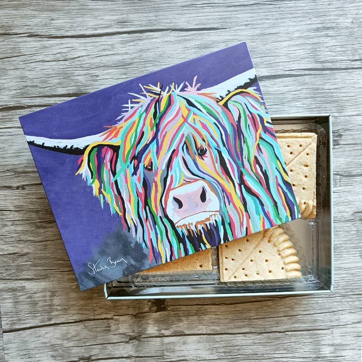 Dean's of Huntly Ltd - Wholesale Cookie - Kev McCoo All Butter Shortbread Assortment 400g tin