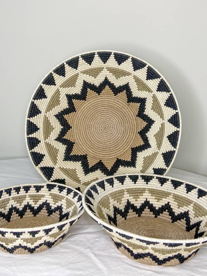 Stor Sisal Kurv - 063 for engroshandel hos Eve & Nico Gifts & Home Decor