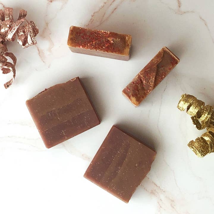 Dragonfly DayDream - Wholesale Bar Soap - MYRRH, FRANKINCENSE and Gold Artisan Soap Bar2