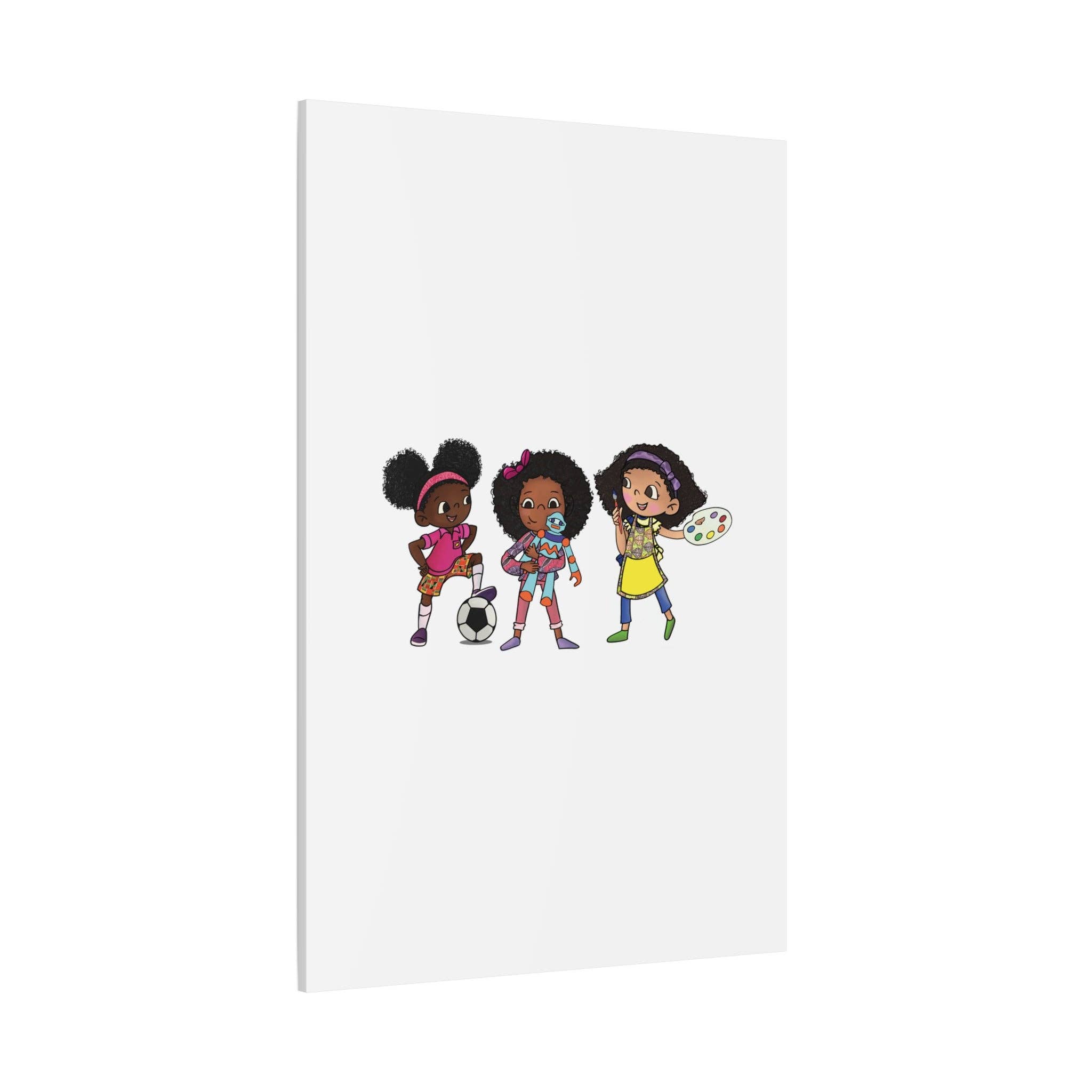 Ikuzi Dolls - Wholesale Art Print - Kids & Baby - Kids' Canvas Wall Art - Playful Characters for Creative Spaces207