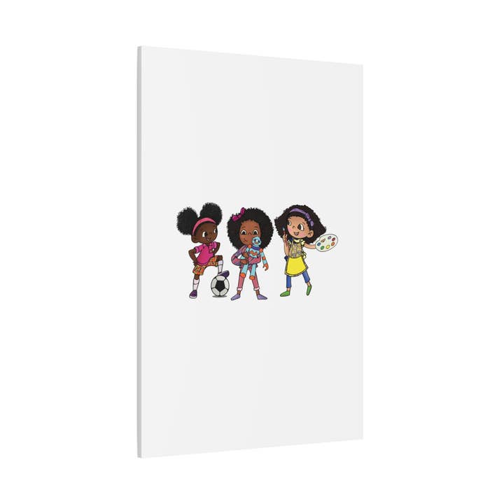 Ikuzi Dolls - Wholesale Art Print - Kids & Baby - Kids' Canvas Wall Art - Playful Characters for Creative Spaces207