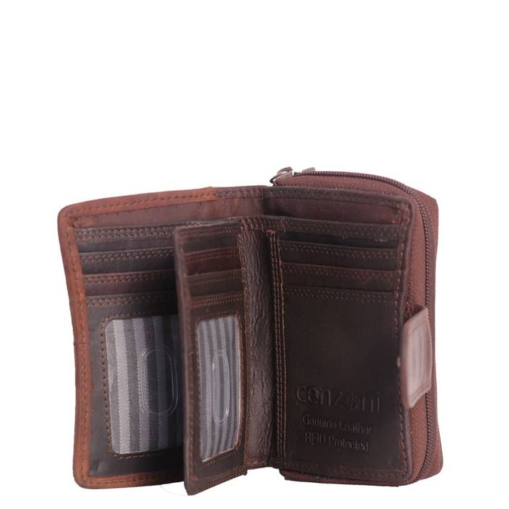 Cenzoni Fashions - Wholesale Wallet – Women's - ZHLW4495 ~ Hairon Leather Wallet5