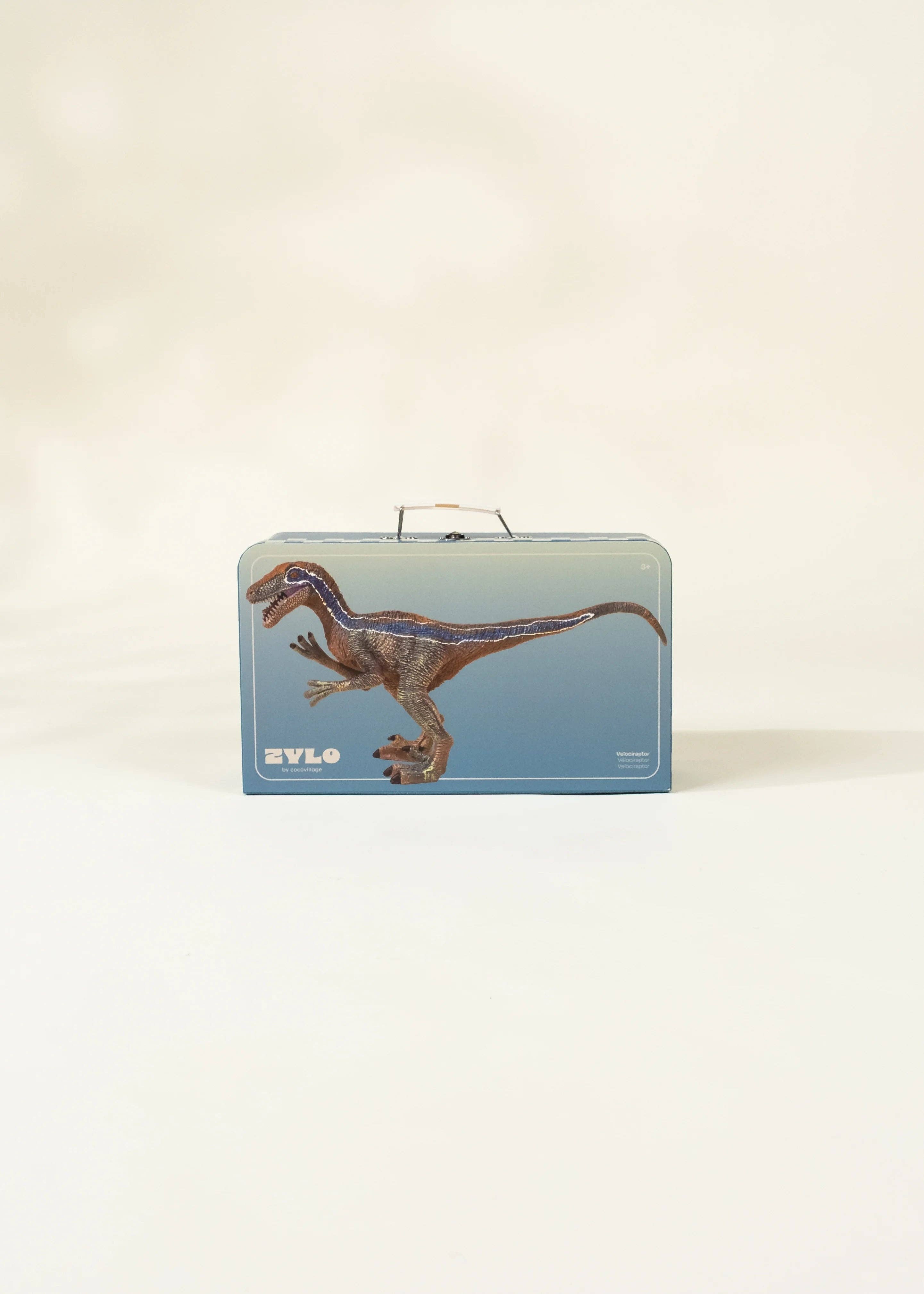 Coco Village - Wholesale Figurine Toy - Kids - Velociraptor Dinosaur in a Collectible Box0