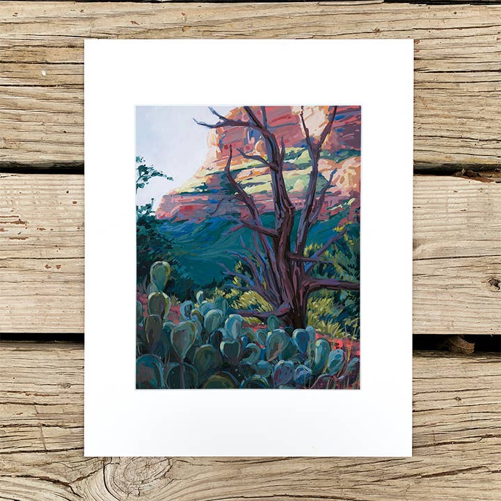 Sedona Limited Edition Art Print for wholesale by Danika Ostrowski Art + Design