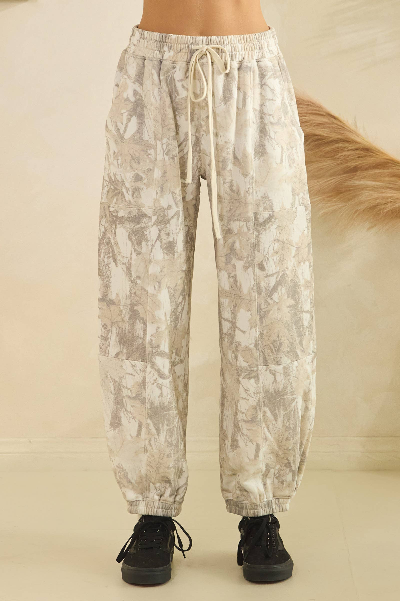 Veveret - Wholesale Pants - Women's - Printed French Terry Pants57