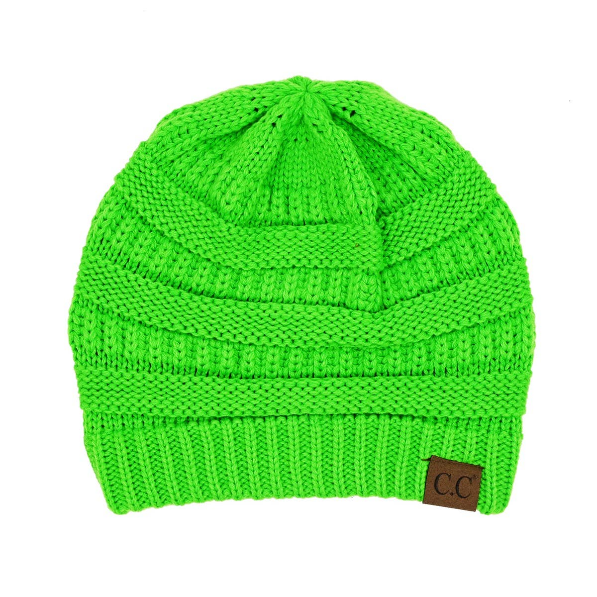 Oblige by G – Großhandel Beanie – Damen – Klassische Strickmütze mit C.C.-Etikett HAT-20A6