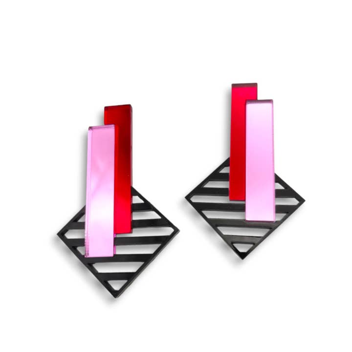 Funk Da Queen - Wholesale Dangle Earrings - Feel Back | Earrings1