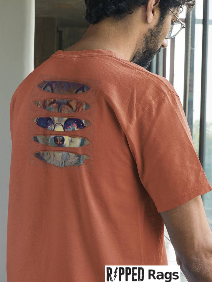 Cool Canine Ripped T-shirt for wholesale by Ripped Rags