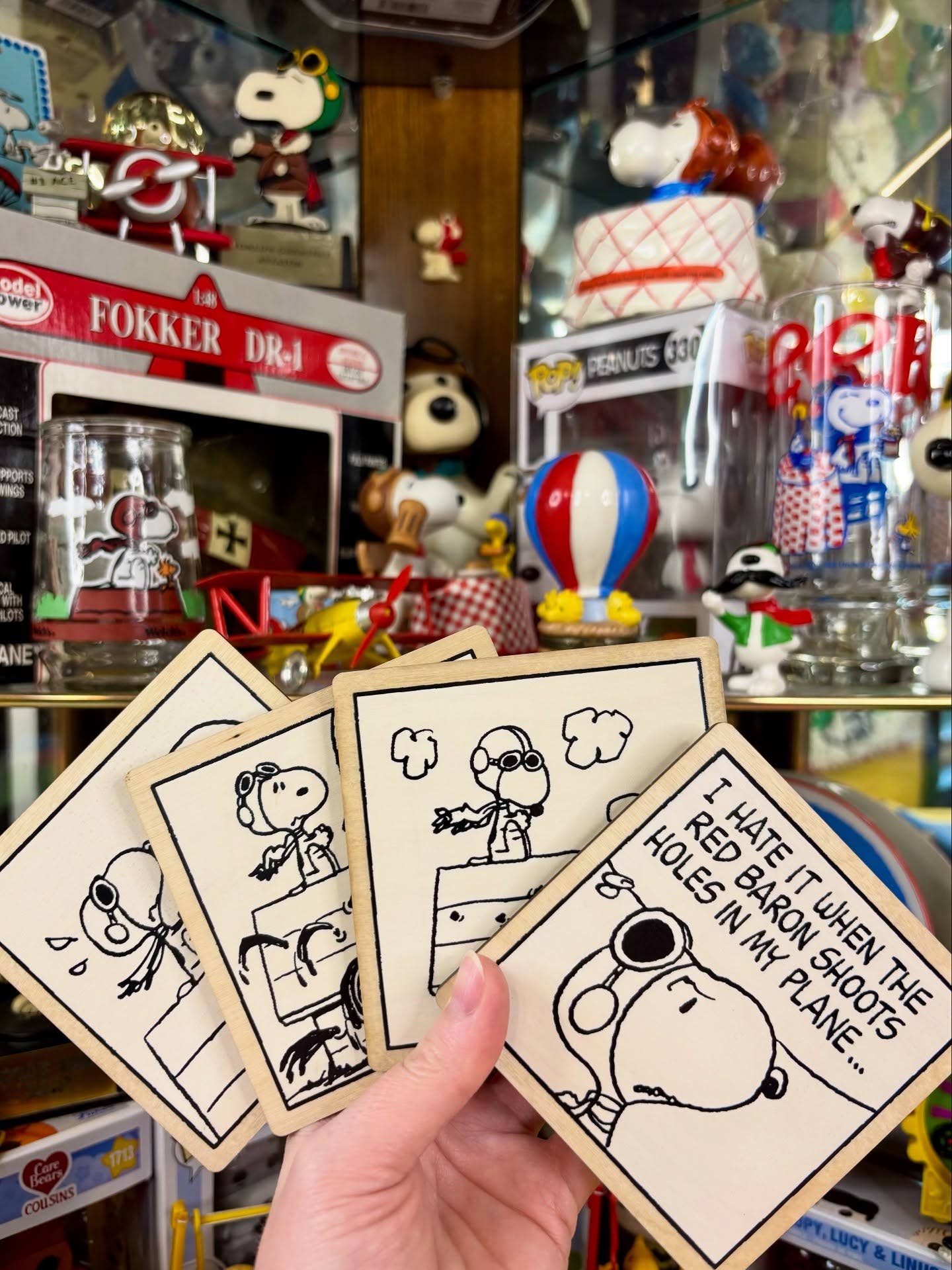 LaserMach - Wholesale Onderzetters - Peanuts® / Snoopy Onderzetter Set – 3 sept. 1980 (Set van 4)9