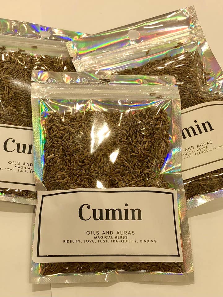 Cumin Herb Pouch - Metaphysical Use for wholesale by Oils and Auras