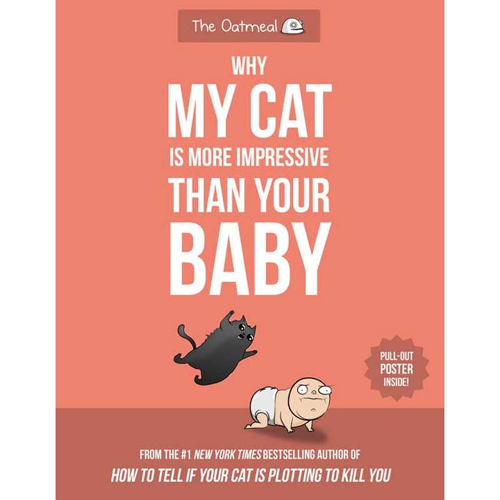 Why My Cat Is More Impressive Than Your Baby by Matthew Inman for wholesale by Simon & Schuster