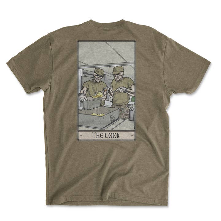 Cook Tee for wholesale by Platoon Daddy LLC
