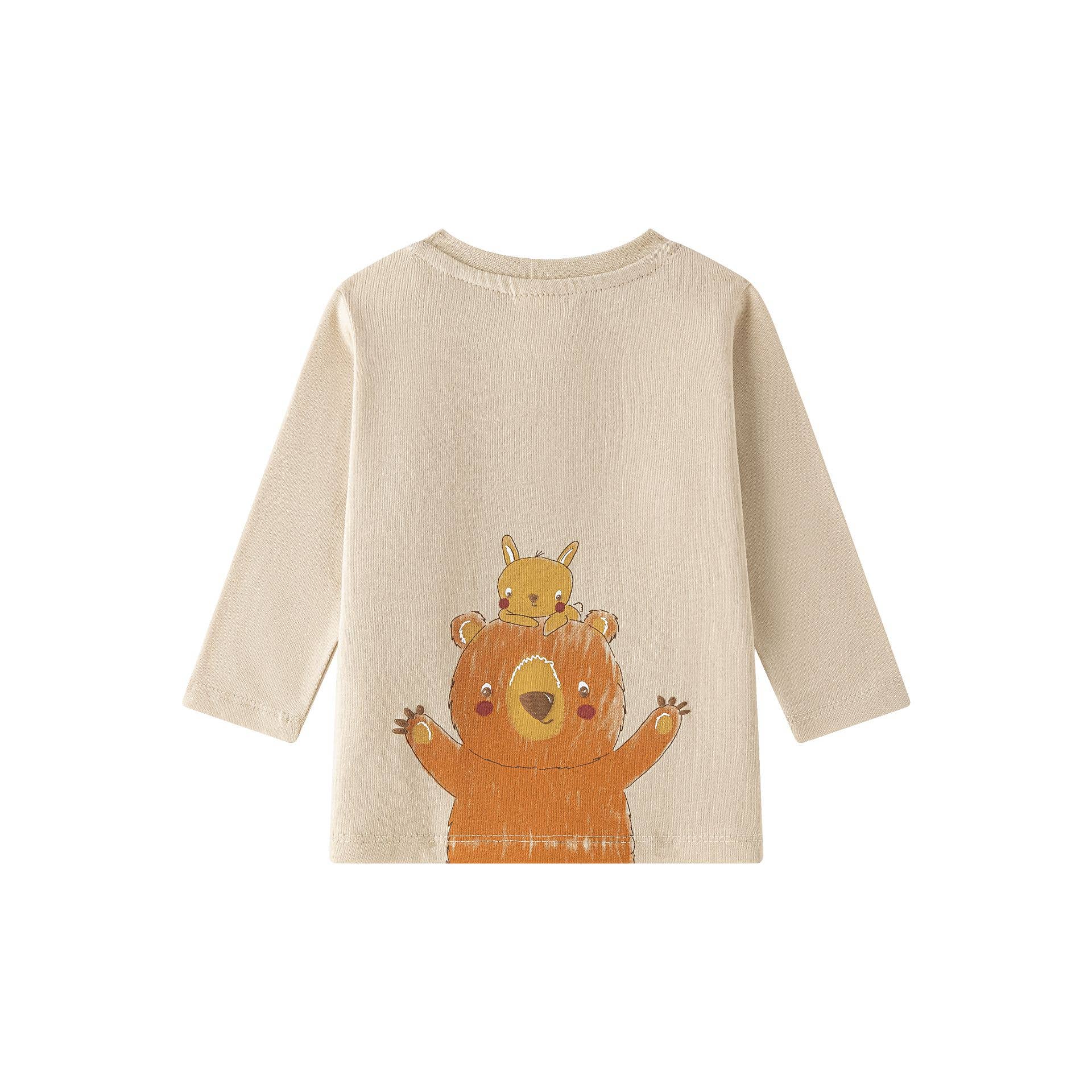 Newness Kids - Wholesale T-Shirt - Baby - Baby boy long-sleeve T-shirt with crew neck BBI650242