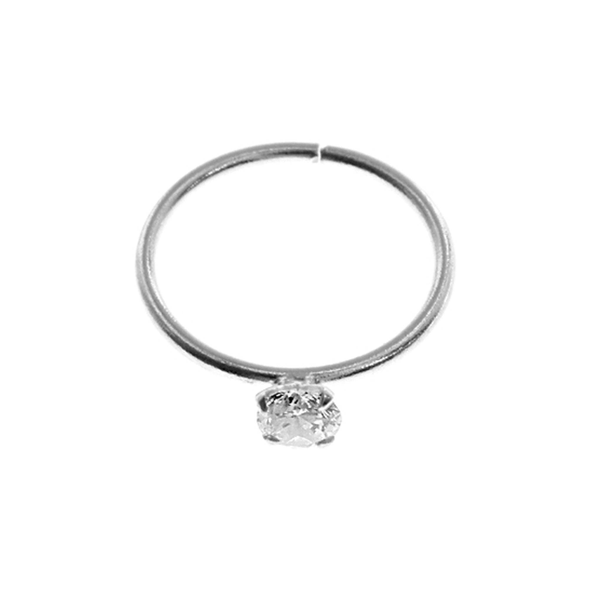 Kali Ma Designs - Sterling Silver Jewellery – wholesale Nose ring – Davina 10mm nose ring1