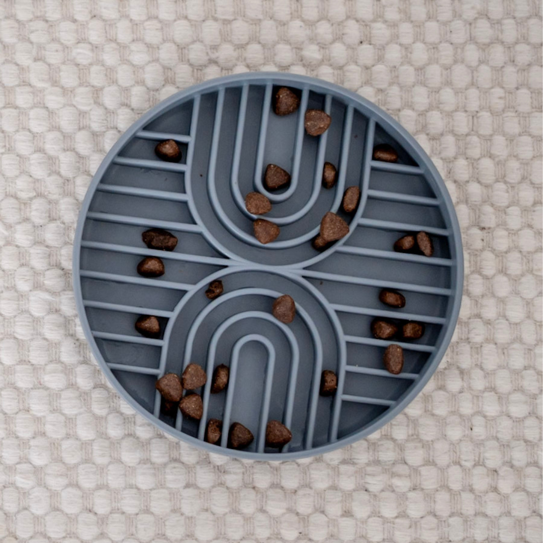 LOVIN'DOG - Wholesale Pet Bowl - Cat/Dog - Anti Schling Bowl & Lick Mat Grey 250ml2