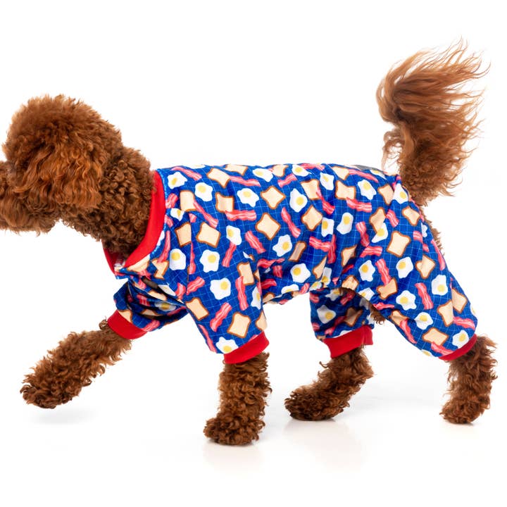 In Vogue Pets – wholesale Pet pyjamas – Dog – Pyjamas Bacon and Eggs1