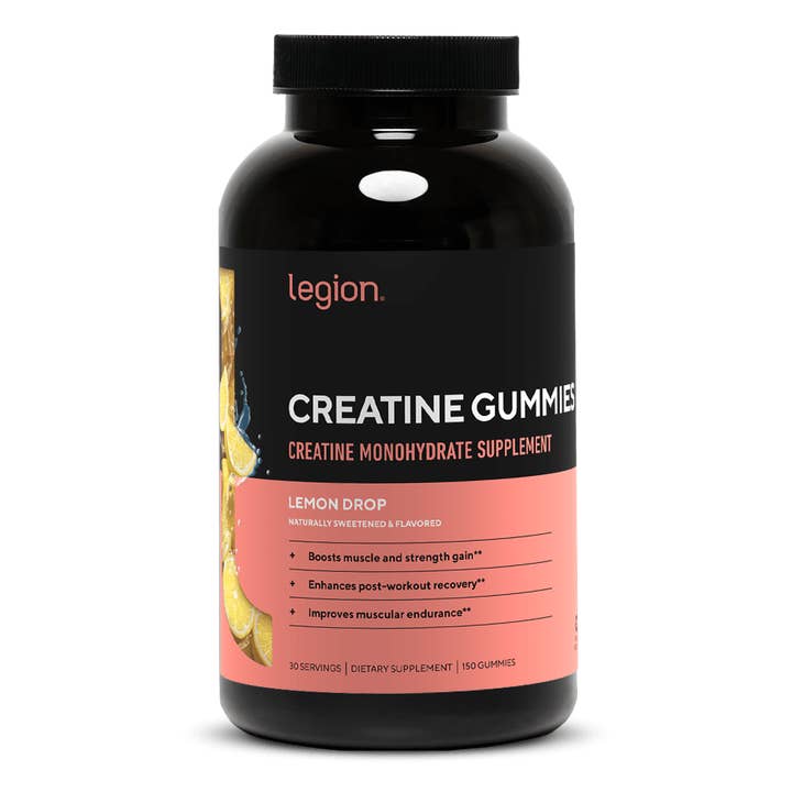 Gummies de créatine Supplément de créatine monohydrate pour la vente par Legion Athletics, Inc.
