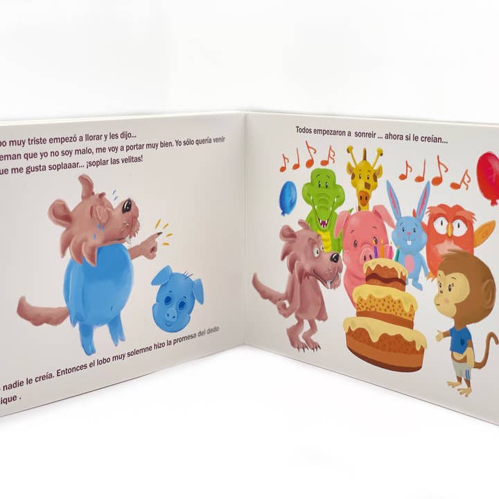 Magia Galaxy - Wholesale Preschool Book (3-5) - Book The Birthday Party / Libro La Fiesta de Cumpleaños3