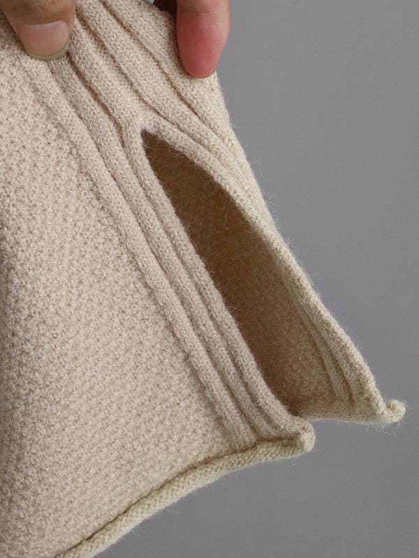 Plush Looks - Wholesale Top & Pant Set (NOT Loungewear) - Women's - Stylish Loose High-Low Long Sleeve Sweater + Wide Leg Pants9