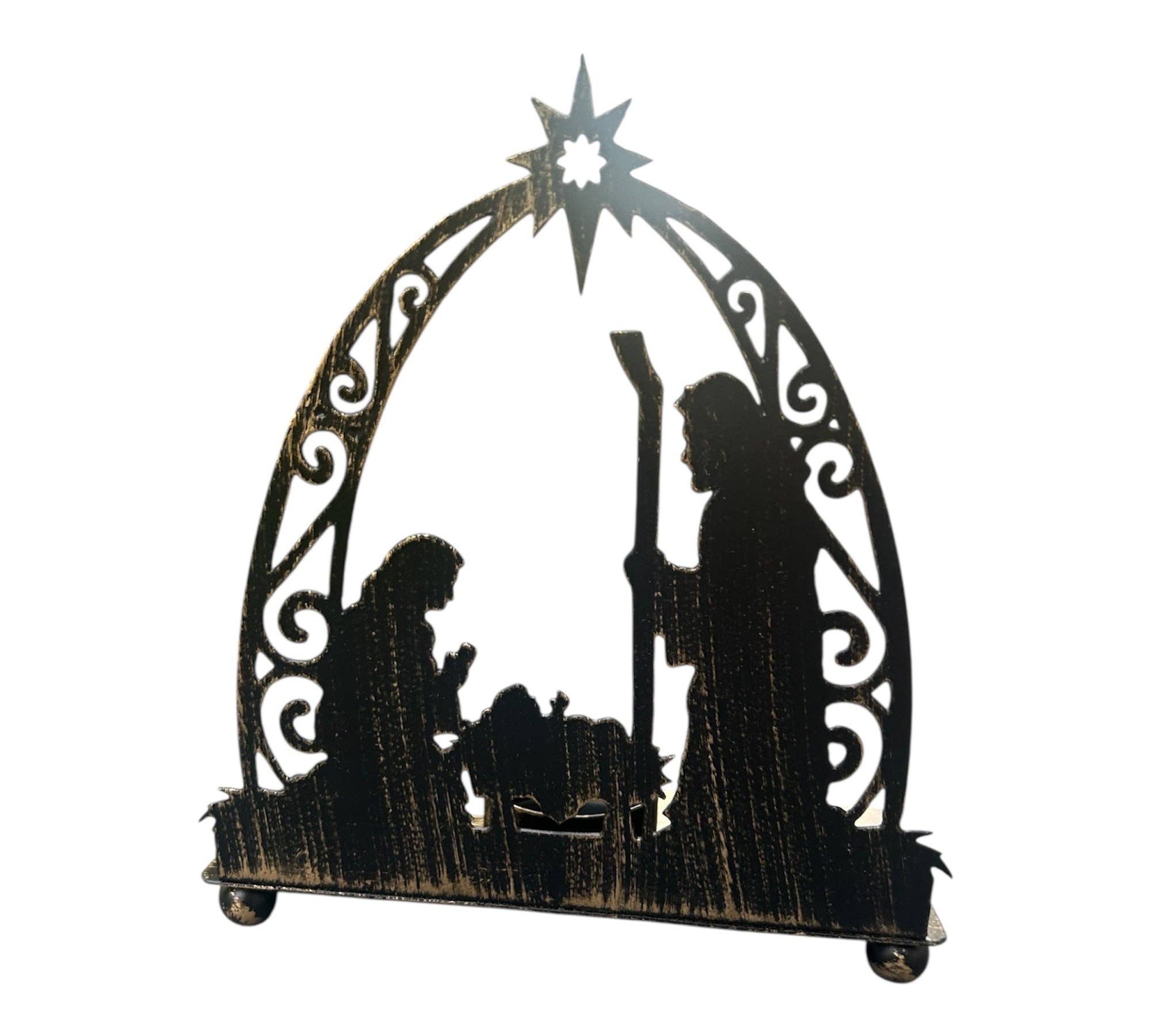 Hopes Unlimited - Wholesale Candle Holder - Nativity Scene Candle Holder II2