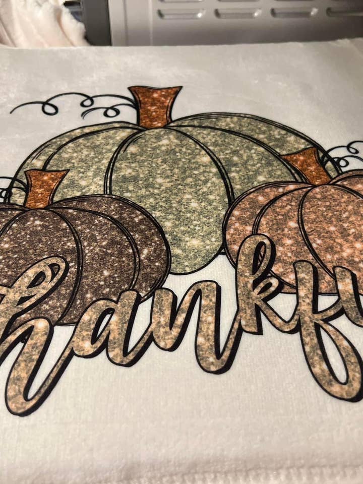 Thankful Pumpkin Fall Blanket for wholesale by Creative Queen Boutique