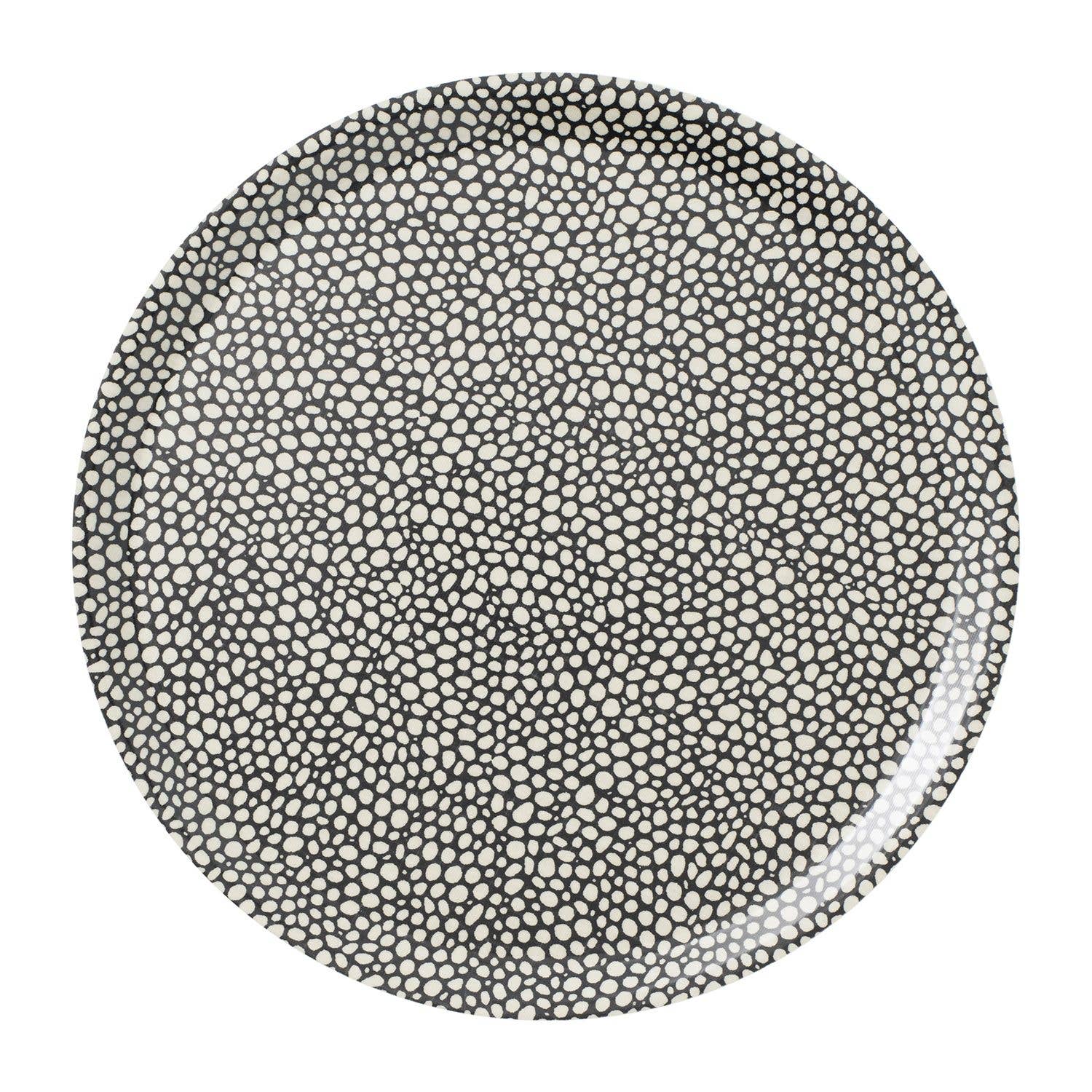 Spira of Sweden - Wholesale Serving Tray - DOTTE Tray Ø38 cm - Asphalt0