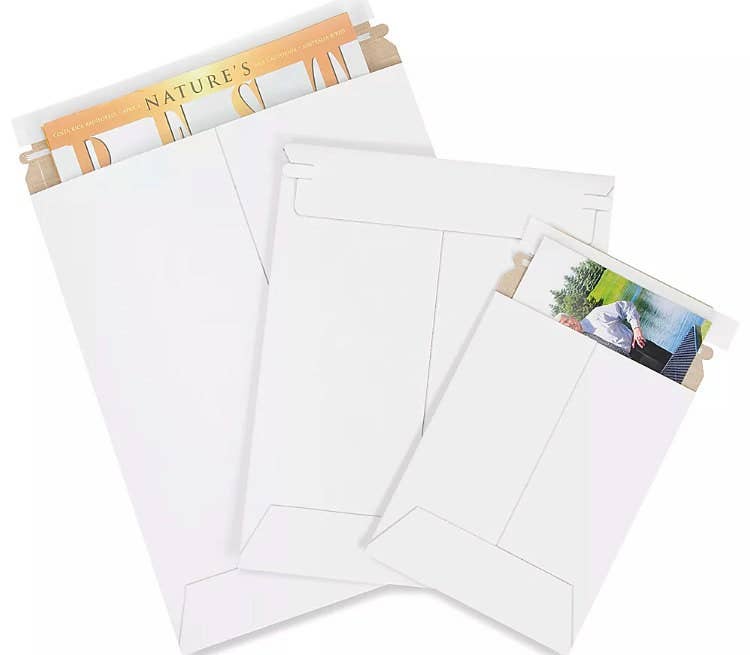 Brandon Art Co – wholesale Envelopes – Brandon Art Co "New Shipping Label" for Stiff Print Mailers0