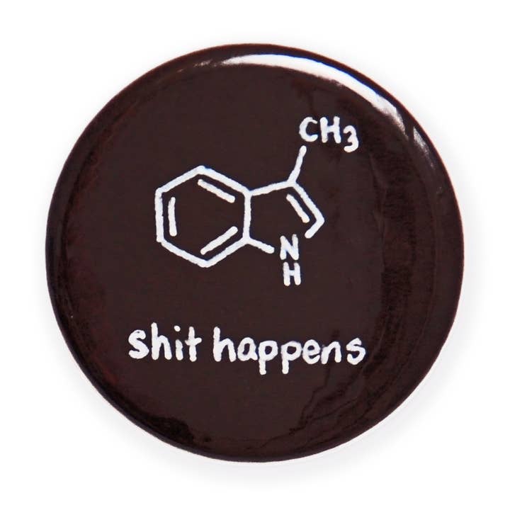 Bouton « Shit » pour la vente par The Chemist Tree