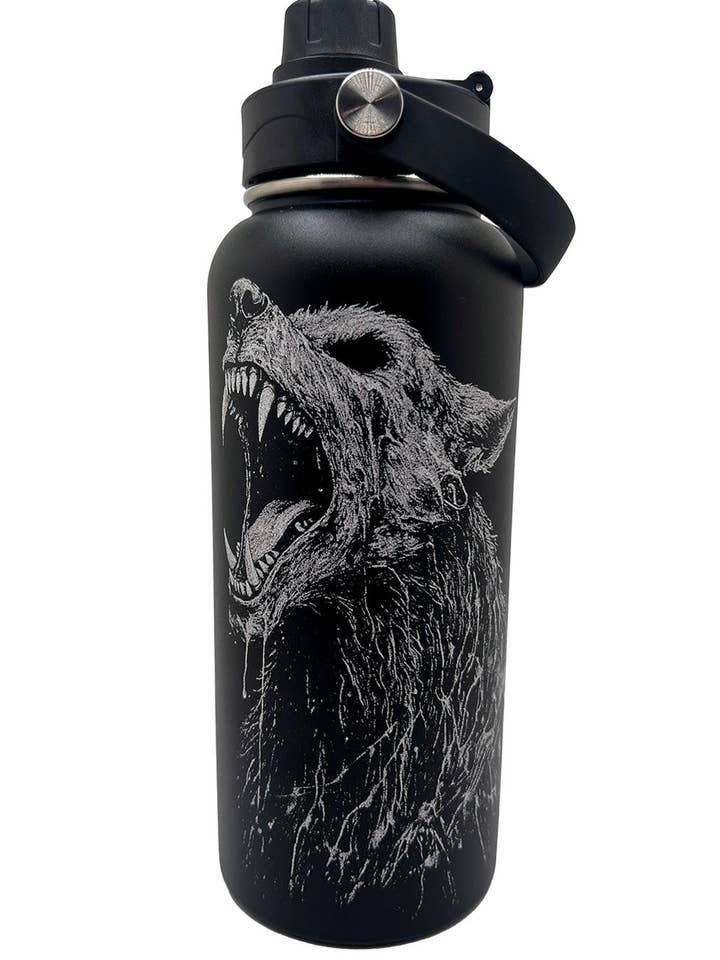 Lycanthrope 32 Oz Water Bottle for wholesale by vampirefreaks