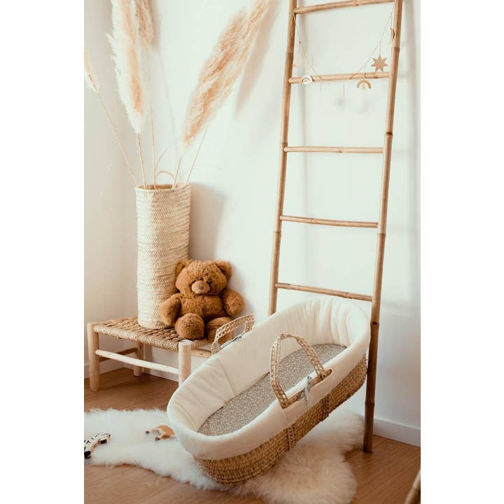 Manufacture des bébés français - Wholesale Bassinet - Baby - Ecru Moses Basket