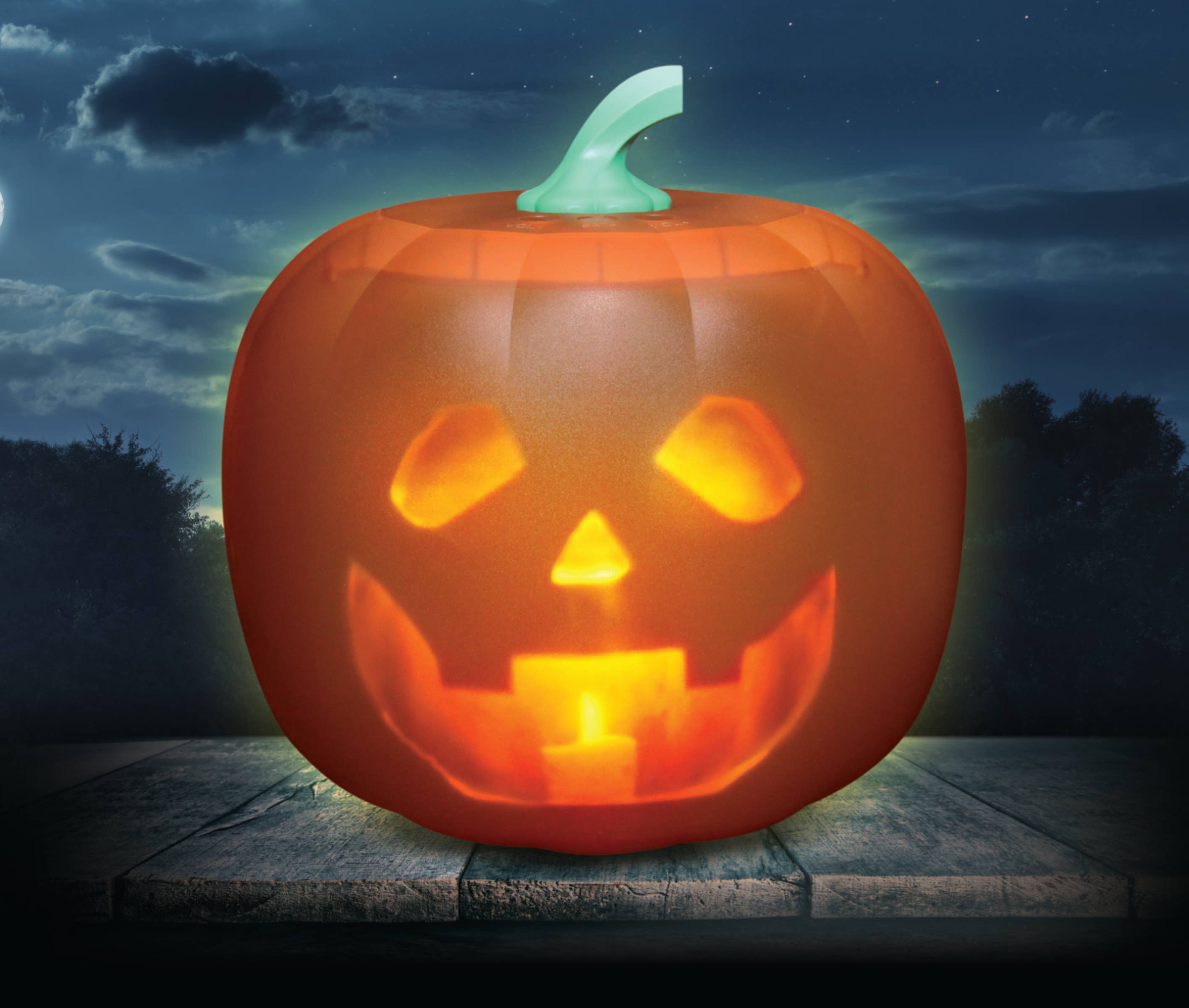 Mindscope Products – Engroshandel Bordpynt – Mindscope ANIMAT3D Jabberin' Jack Talking Animeret græskar7