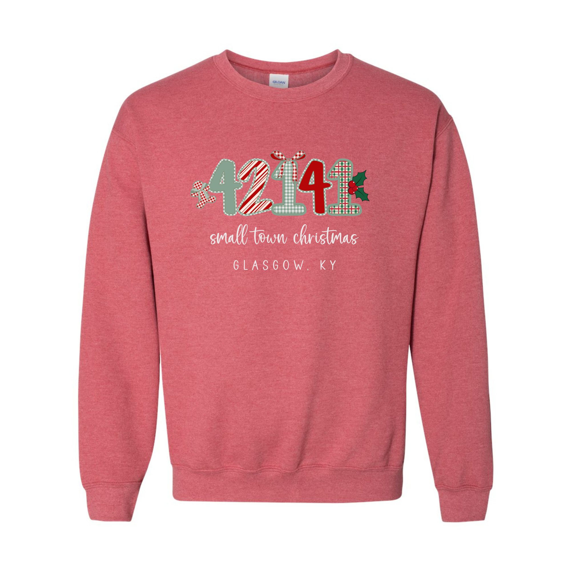 Scripted Pearl - Vente Sweat-shirt à imprimés – femme - Sweatshirt de Noël personnalisé avec graphique de petite ville.17