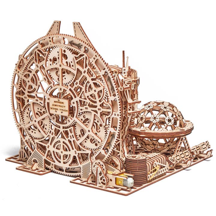 WoodTrick - Wholesale Puzzle - Adult - Wood Trick Galaxy Marble Run 3D Wooden Puzzle Model Kit Gift3