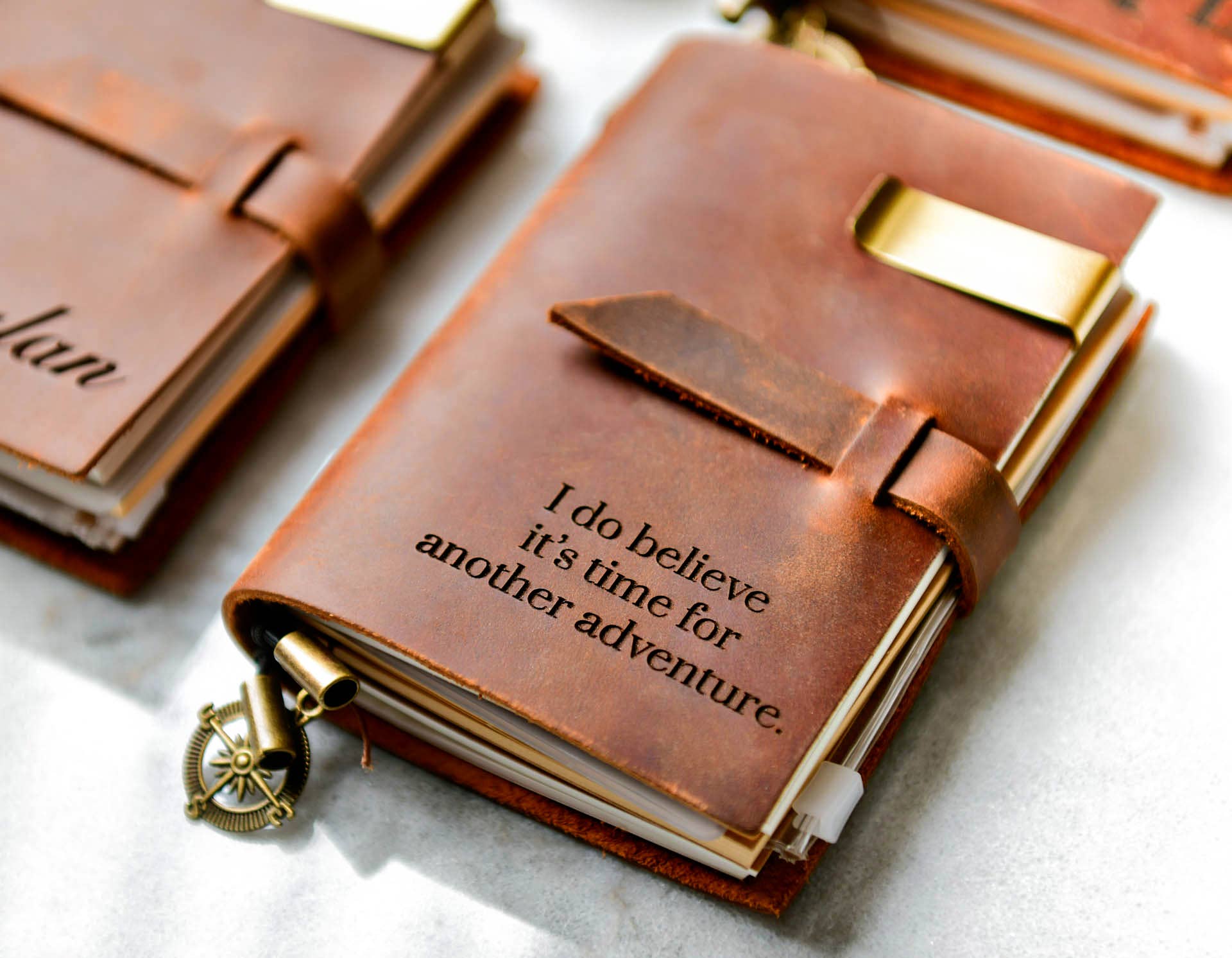 Left Coast Original - Vendita all'ingrosso Diari/agende - Diario in pelle consumata personalizzato13