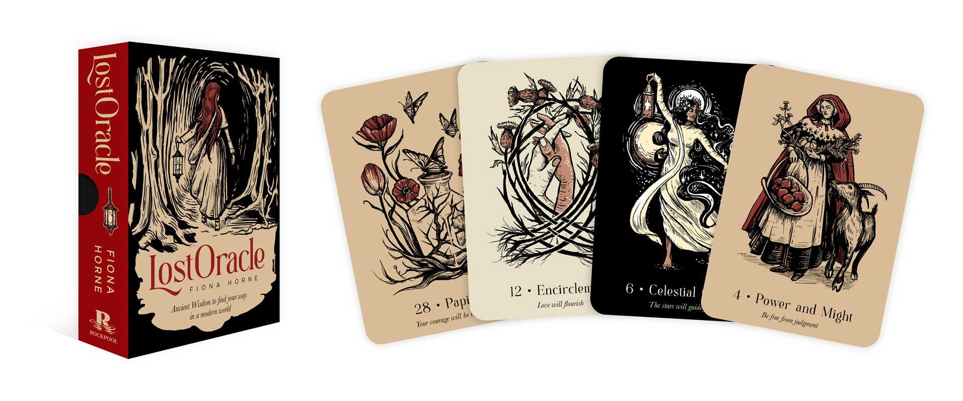 Simon & Schuster - Wholesale Tarot Cards - Lost Oracle by Fiona Horne3