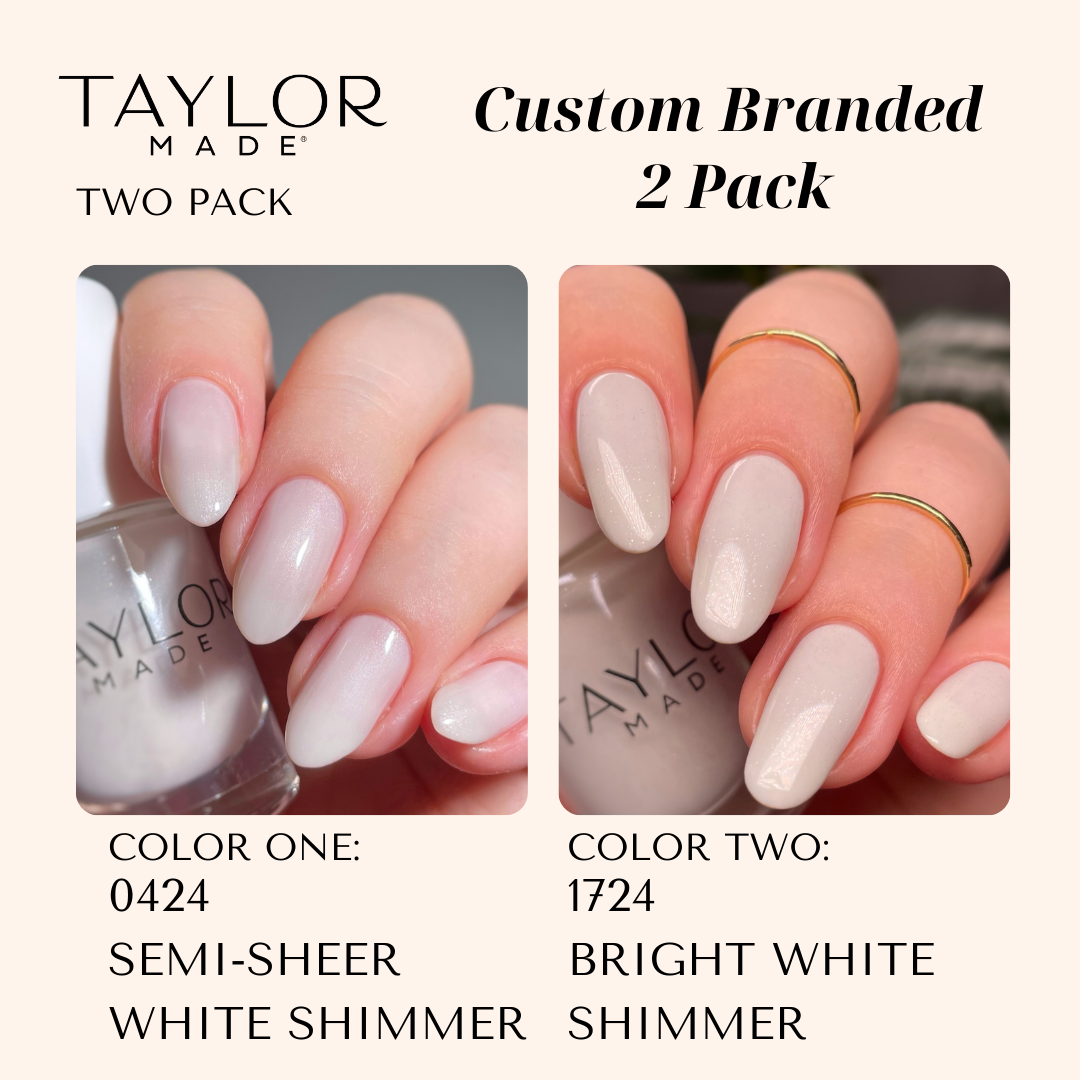 Taylor Made Polish – wholesale Nail polish – Custom Nail Polish: 2 Pack Long-wearing + Vegan + Non-toxic216