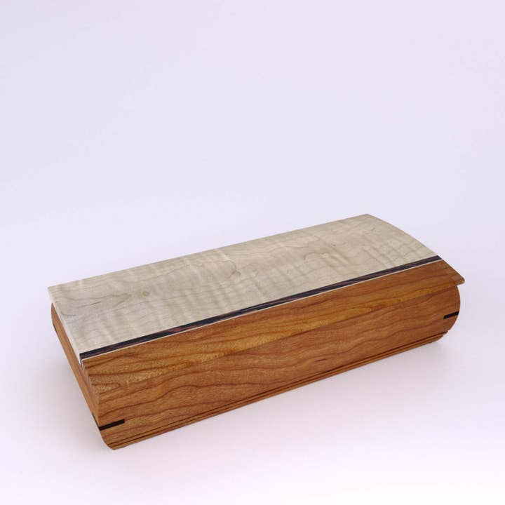 Mikutowski Woodworking - Vendita all'ingrosso Portagioie/organizer per gioielli - Cache Box in legno per portafoglio, monete, custodia per orologi, ecc.11