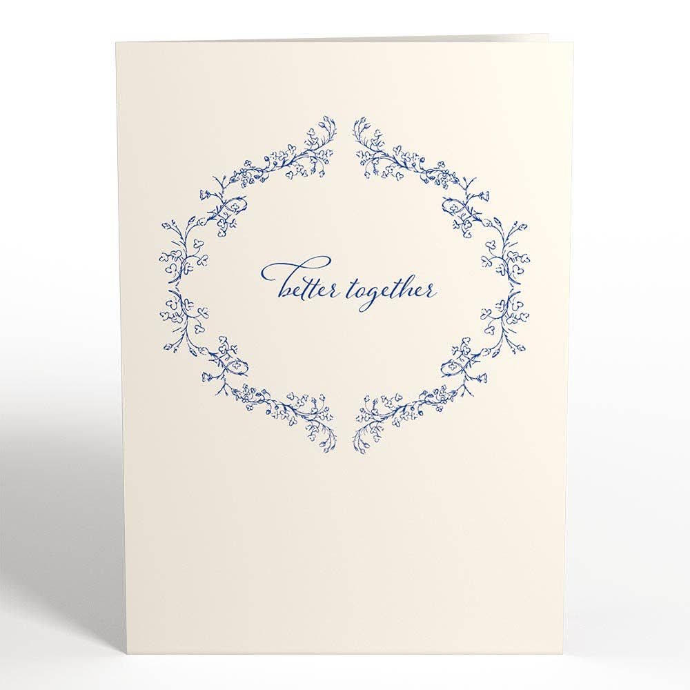 Lovepop Cards - Wholesale Wedding Card - Better Together Mr & Mrs Wedding 5''x7'' Card, Pop-up card6